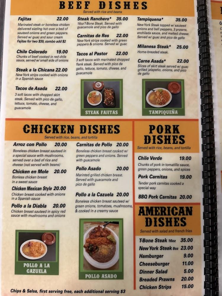 Los Caporales Menu image 2