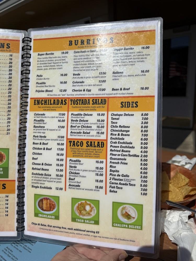 Los Caporales Menu image 4