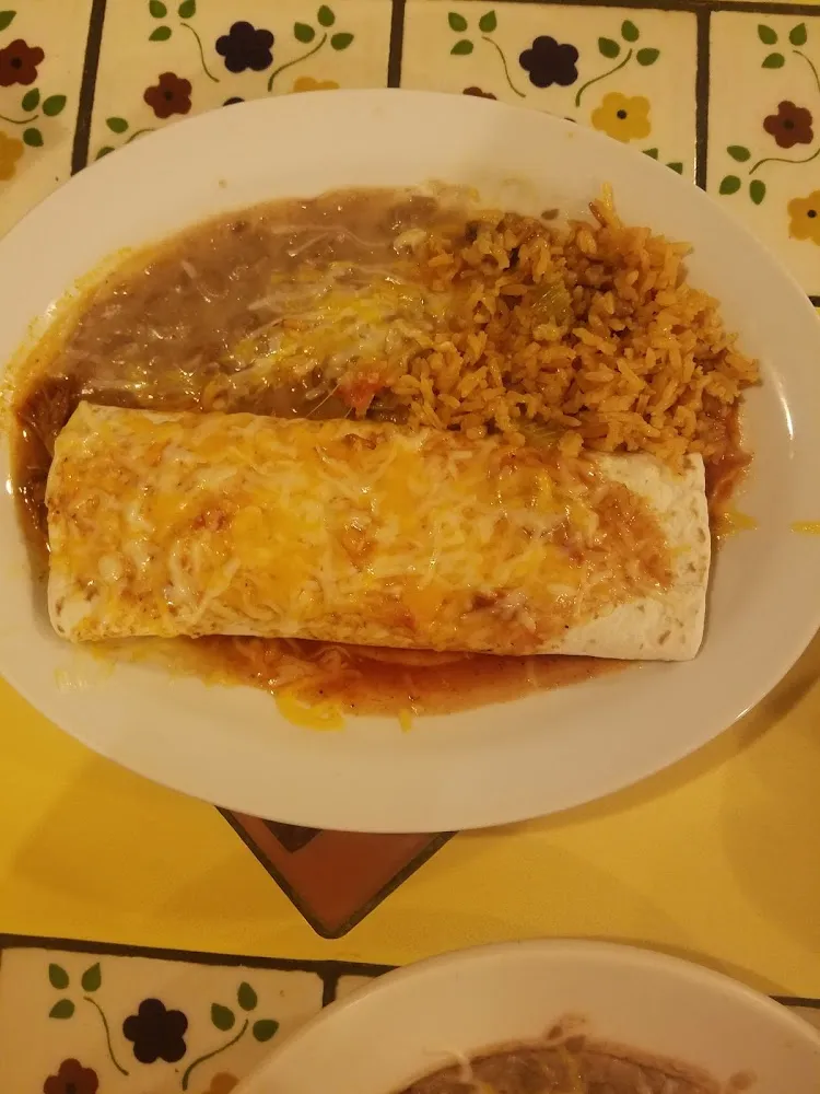 Shredded Beef Burrito